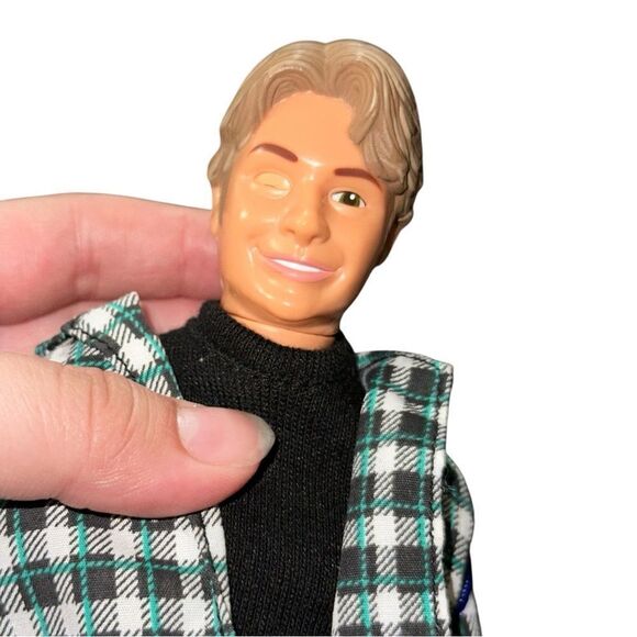 VTG 1997 Sabrina The Teenage Witch Harvey Kinkle Winking Doll Original Outfit - Picture 5 of 6